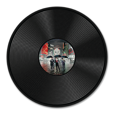 Jonas Brothers Album Vinyl Coasters