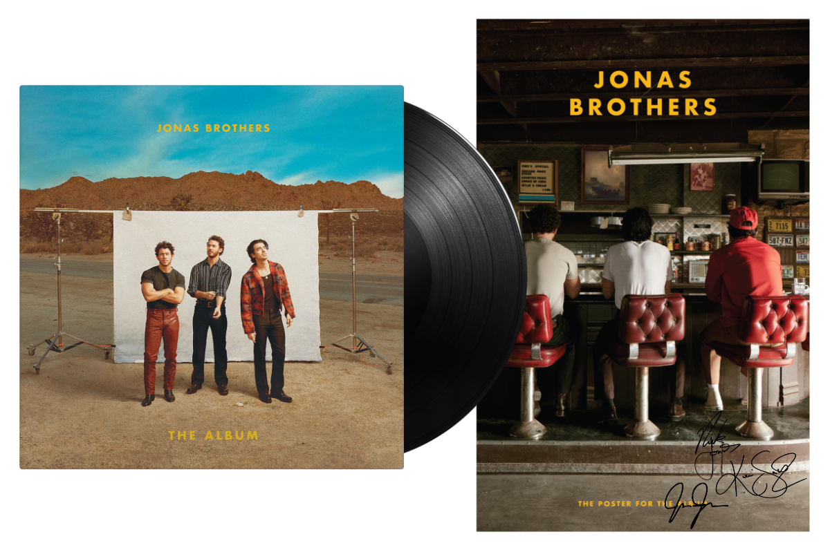 Bundle Vinyl Signed Poster THE ALBUM Jonas Brothers bundle-vinyl-signed-poster-the-album-jonas-brothers