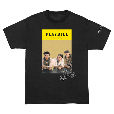 Limitierte Auflage – LINES, VINES &amp; TRYING TIMES Playbill T-Shirt