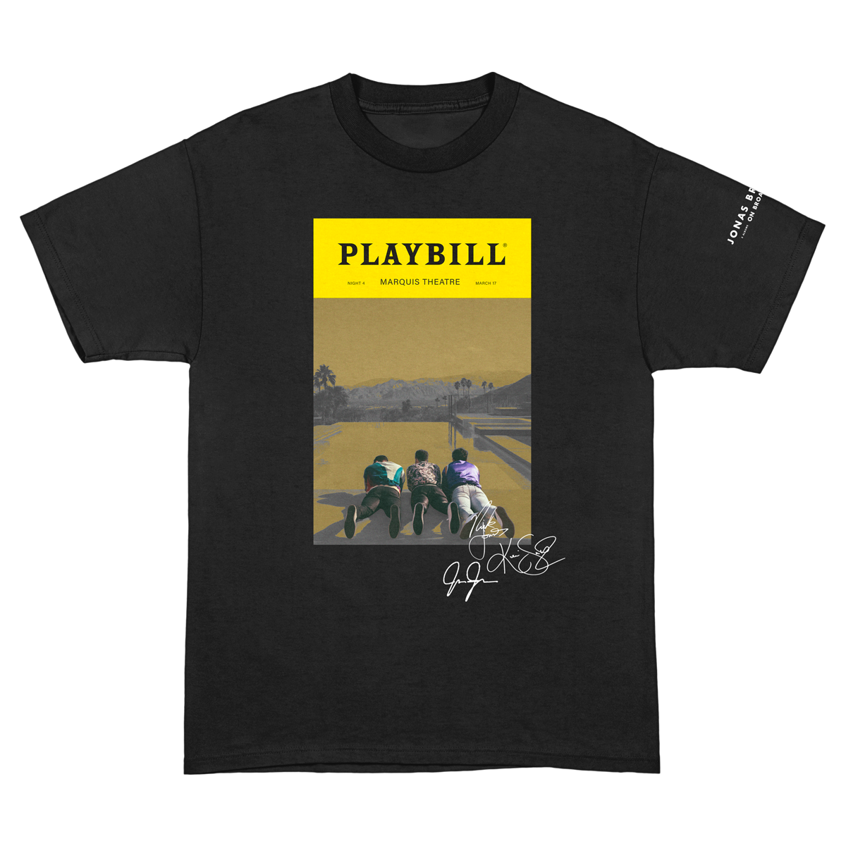 Limited Edition - HAPPINESS BEGINS Playbill Tee