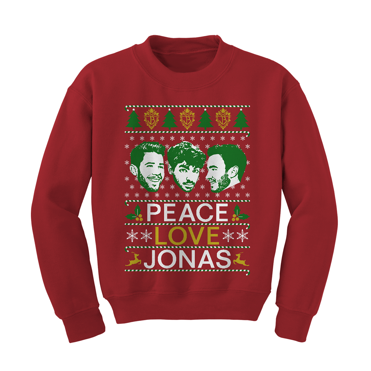 Season's Greetings Crewneck-Jonas Brothers