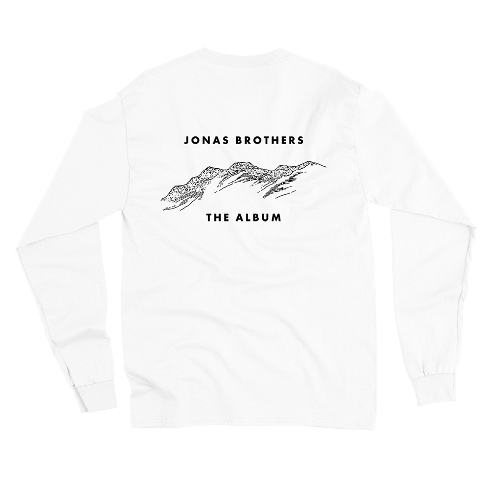 The Mountain Shirt - White Long Sleeve – Jonas Brothers