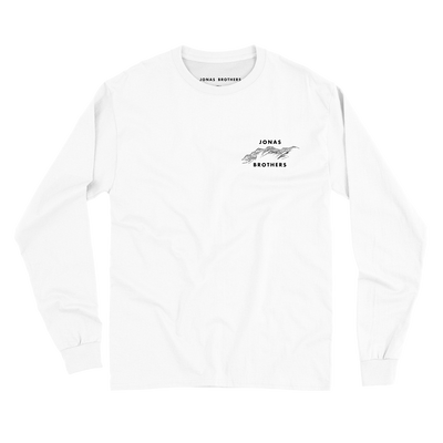 The Mountain Shirt - White Long Sleeve