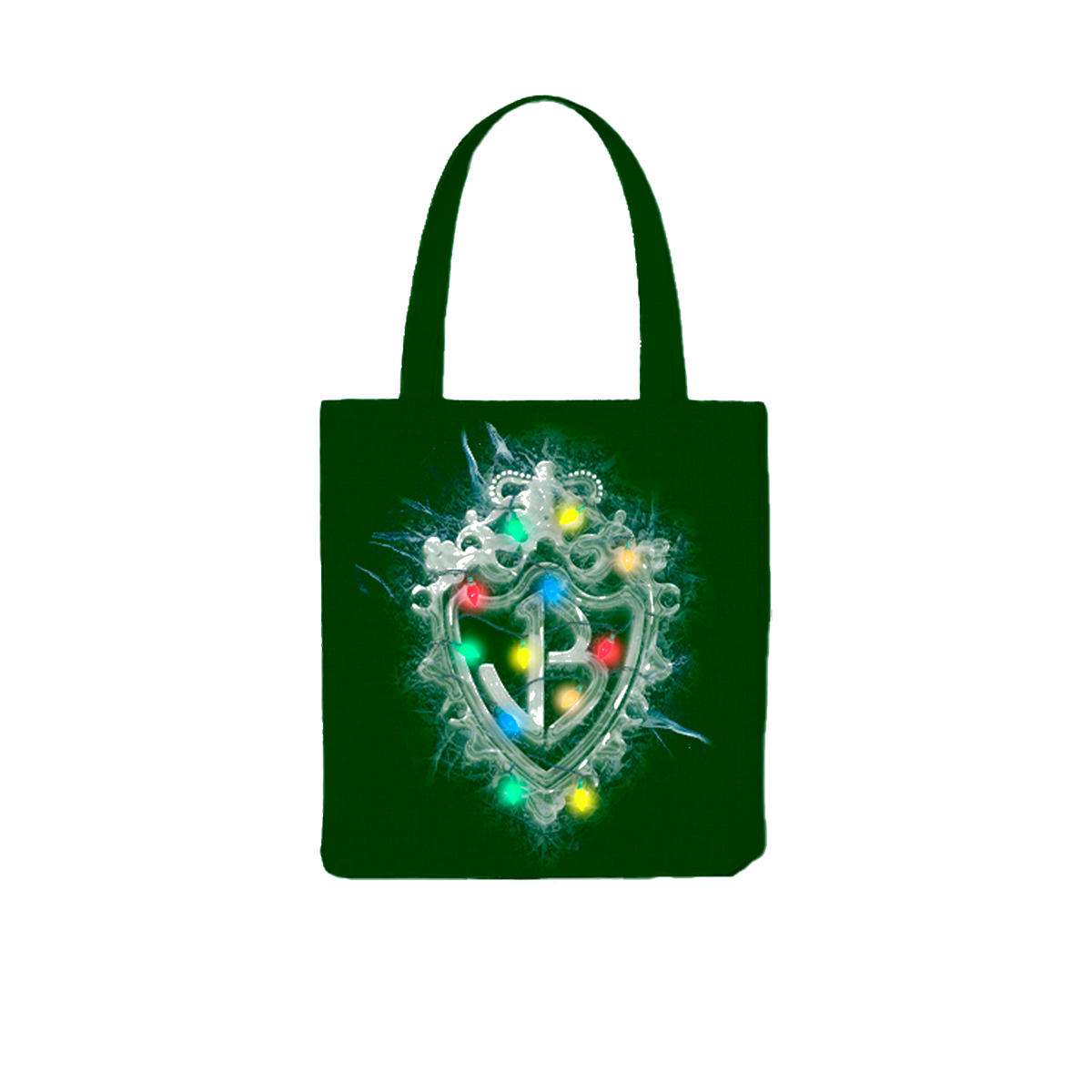 Christmas Light Crest Tote
