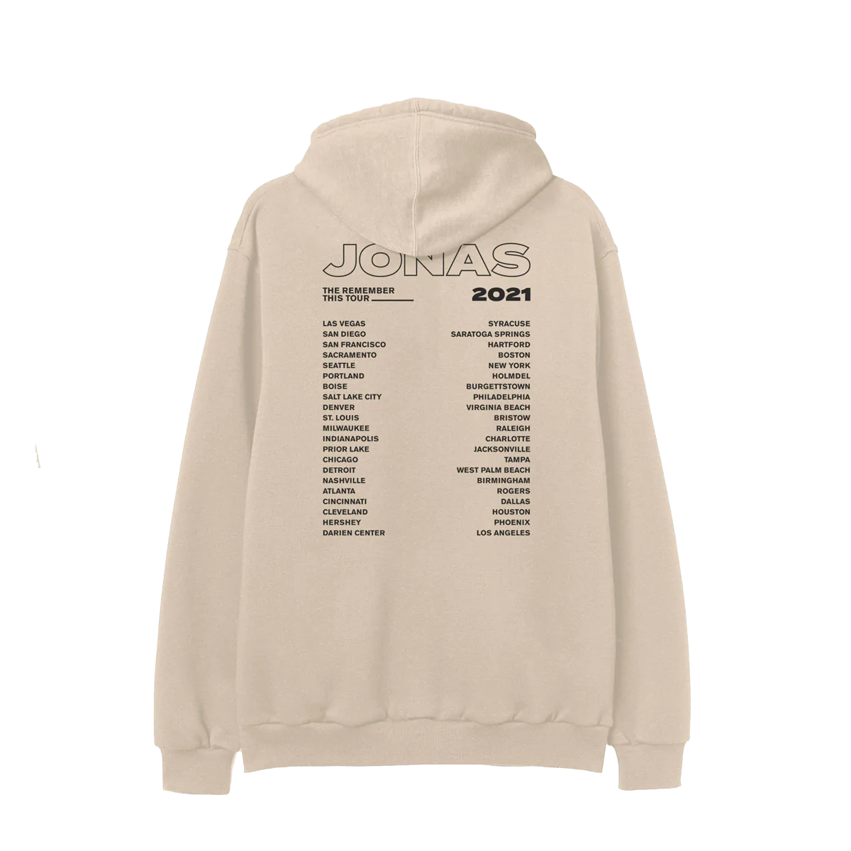 Remember This Sand Tour Hoodie