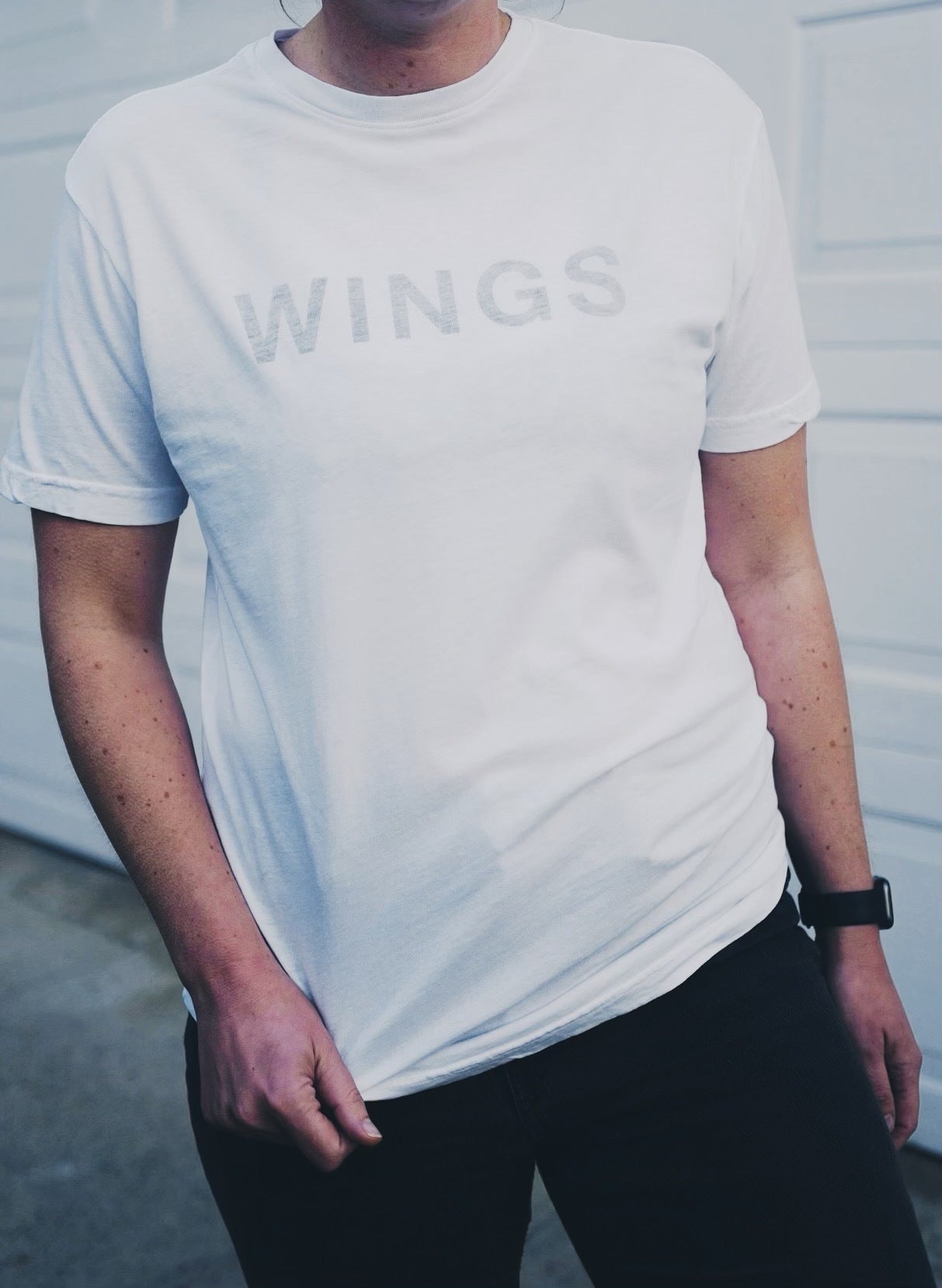 Limited Edition - WINGS Reverse White Tee
